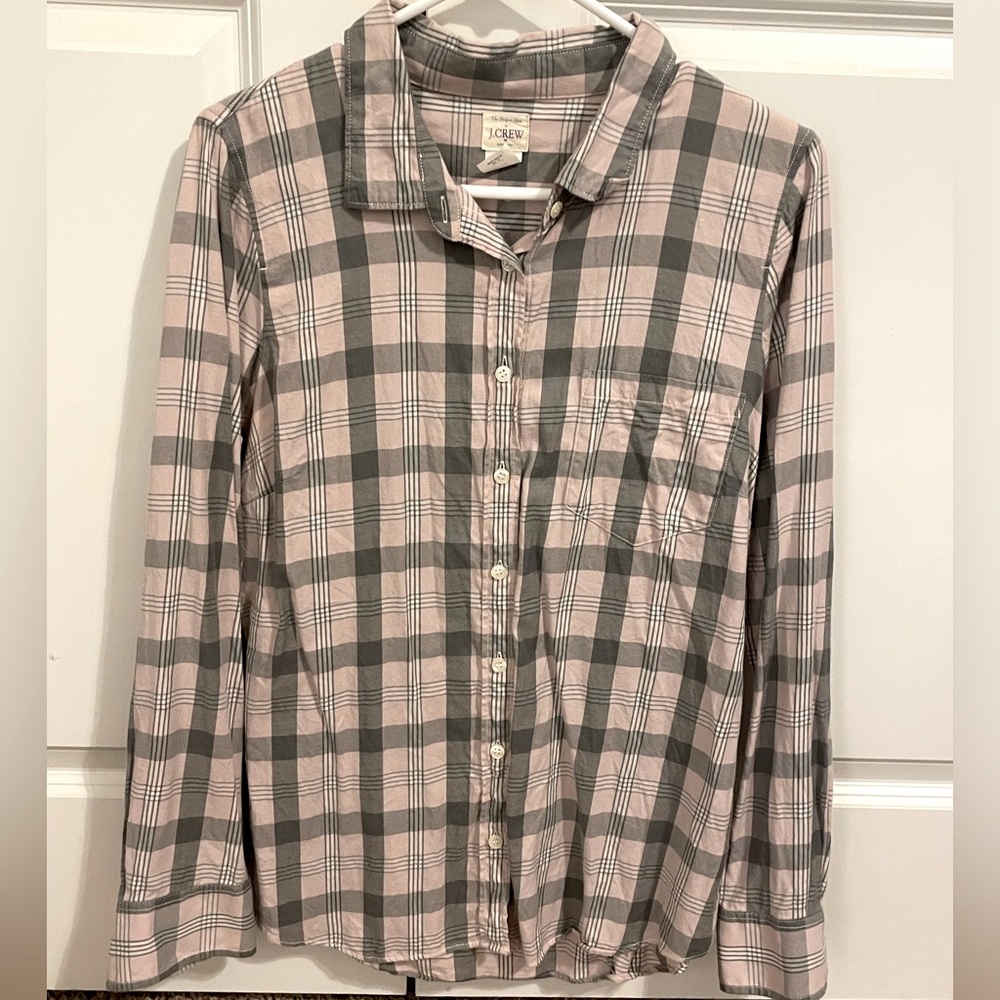 J Crew lightweight flannel